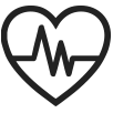 Heart ECG Healthcare Icon
